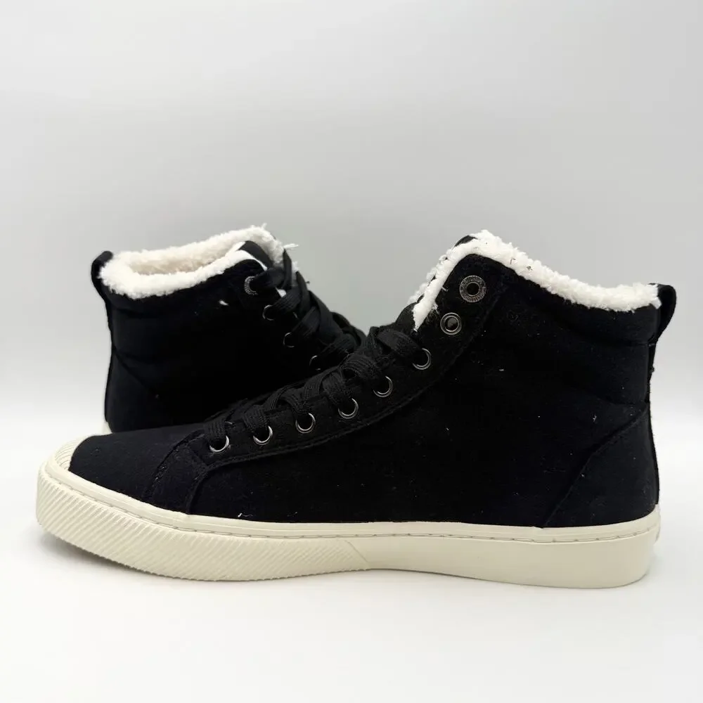 Cariuma Mens OCA Therma High Top Sneakers US 11 Black White Water Repellant NIB